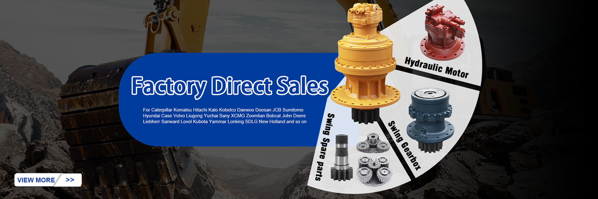 Chất lượng Truyền động cuối cùng của máy xúc nhà máy