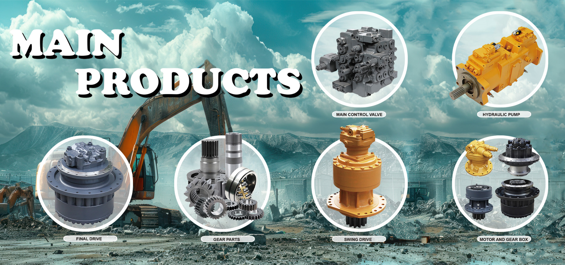 Chất lượng Truyền động cuối cùng của máy xúc nhà máy