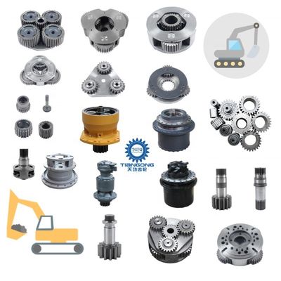 Giá tốt. TGFQ Crawler Excavator Phụ tùng phụ tùng Final Drive Travel Gearbox với Sun Gear Housing trực tuyến